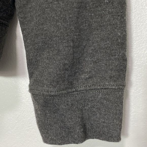 Delta Fleece Sweatshirt Top Black Cat Hawaii Popoki Floral Long Sleeve XL - Picture 7 of 16